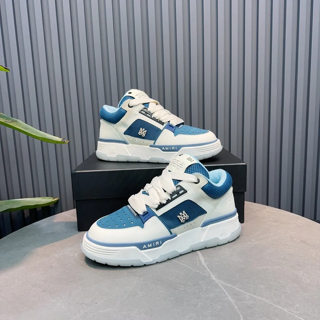 Men's shoes 💰660💰 AMIRI AMIRI trendy brand hot sale 🔥 Available all year round, couples 💑 Official website synchronization Imported fabrics 1⃣️ vs 1⃣️ replica, original factory special original sole, 35-45 (45. non-refundable)
